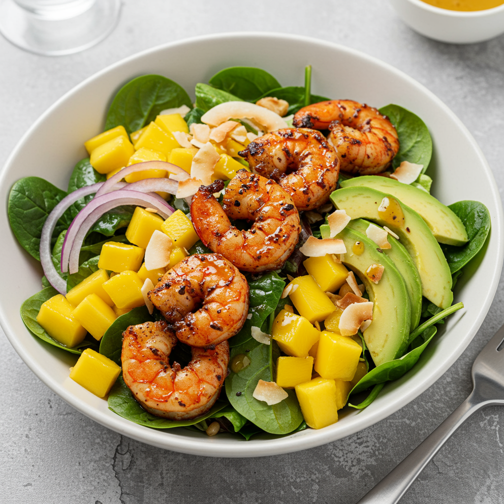19. Jerk Shrimp Salad