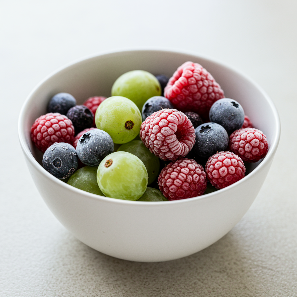 20. Frozen Grapes or Berries