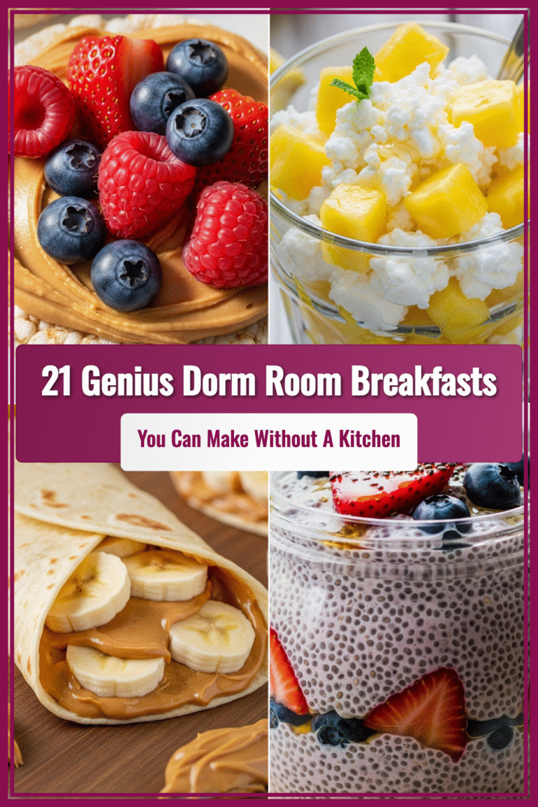 21 Genius Dorm Room Breakfasts You Can Make Without a Kitchen