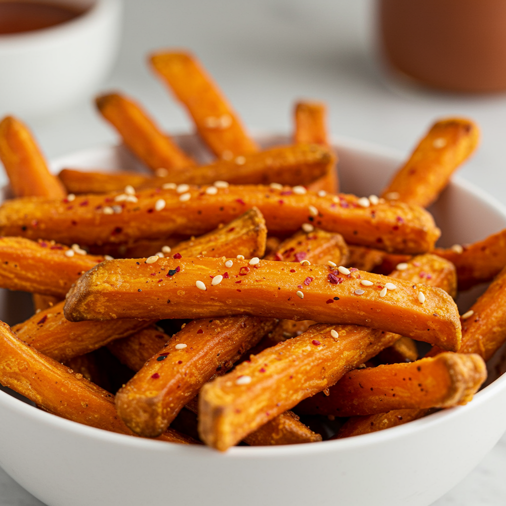 22. Korean BBQ Sweet Potato Fries