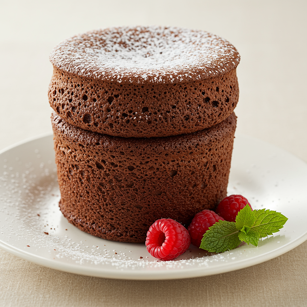 24. Chocolate Soufflé
