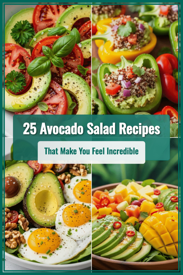 25 Avocado Salad Recipes That Make You Feel Incredible