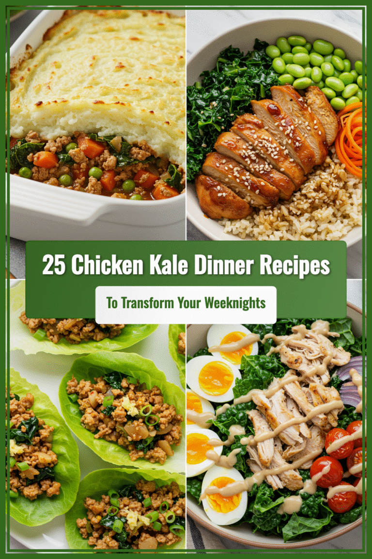 25 Amazing Chicken Kale Dinner Recipes To Transform Your Weeknights