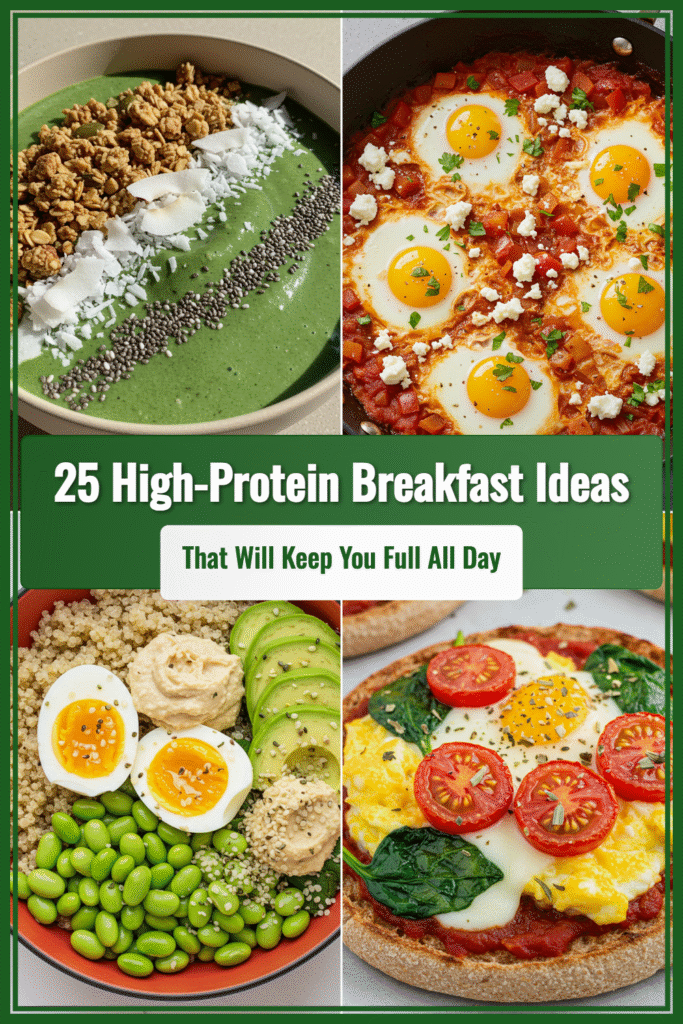25 HighProtein Breakfast Ideas That’ll Keep You Full All Day