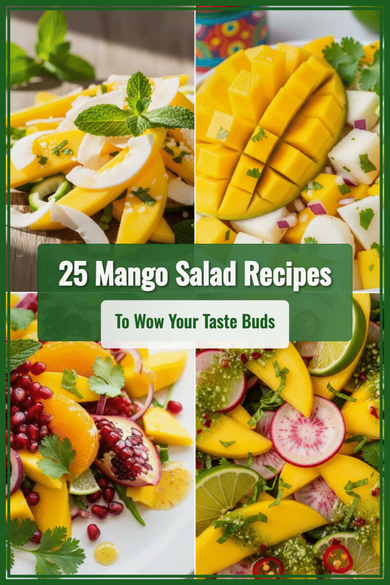 25 Mango Salad Recipes to Wow Your Taste Buds