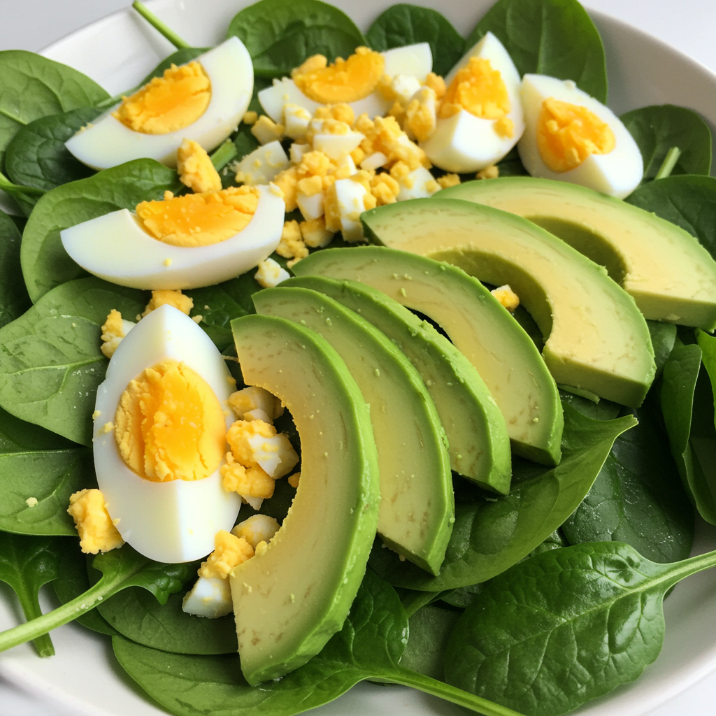 25. Avocado & Egg Breakfast Salad