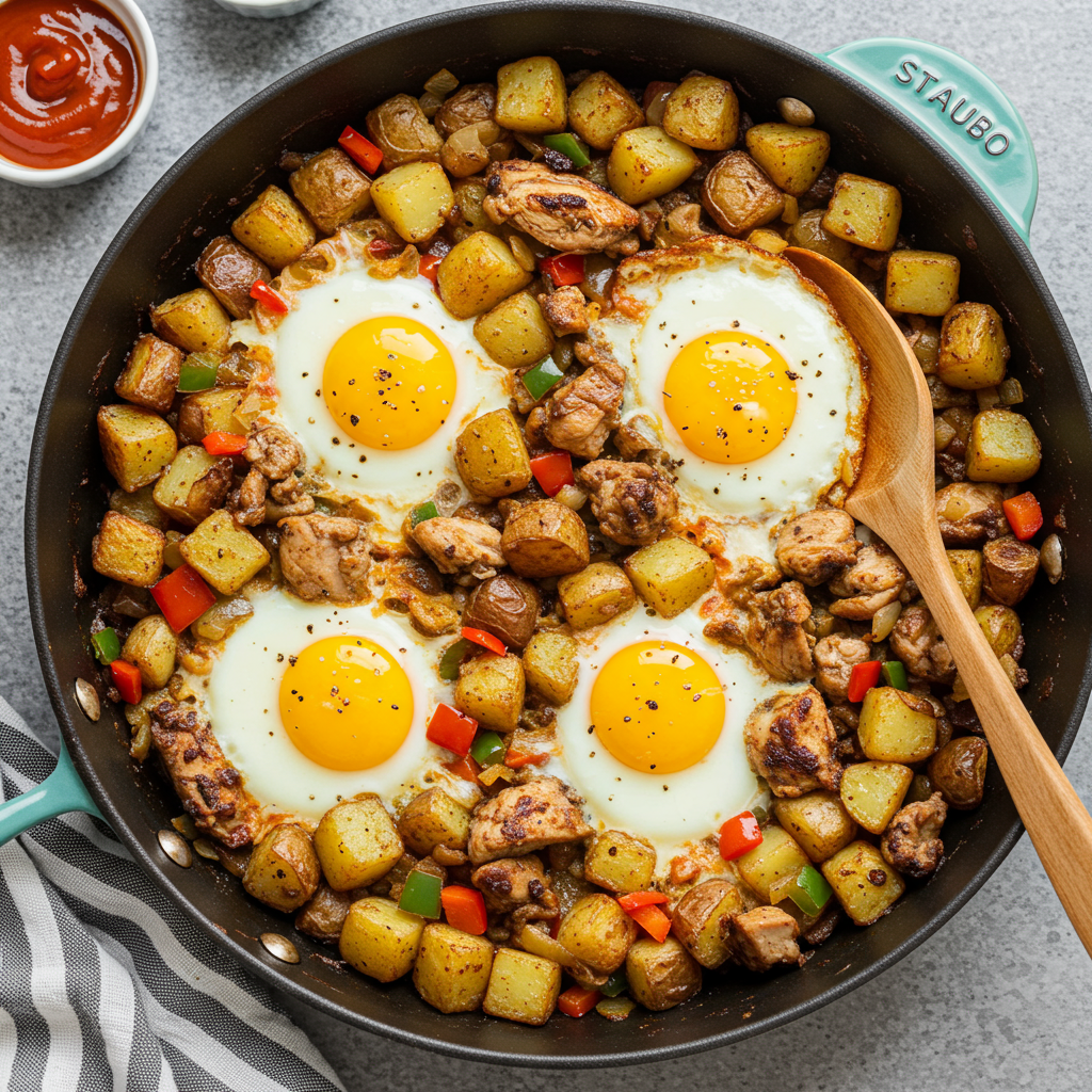 25. Jerk Chicken Breakfast Hash
