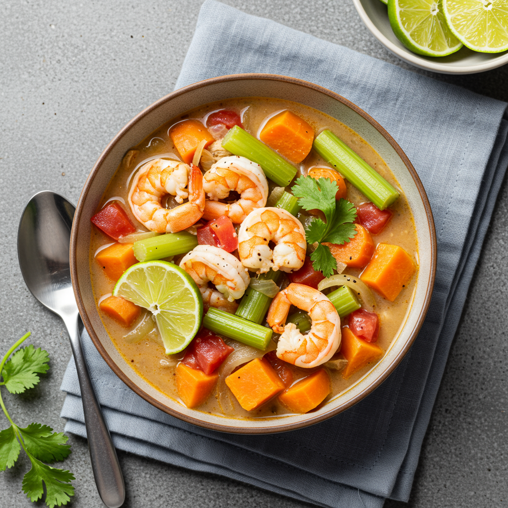 25. Jerk Shrimp Soup