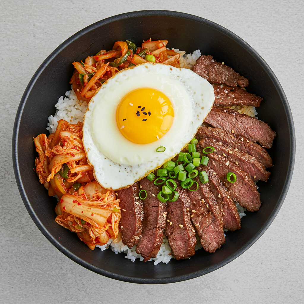 25. Korean BBQ Beef and Rice Bowls