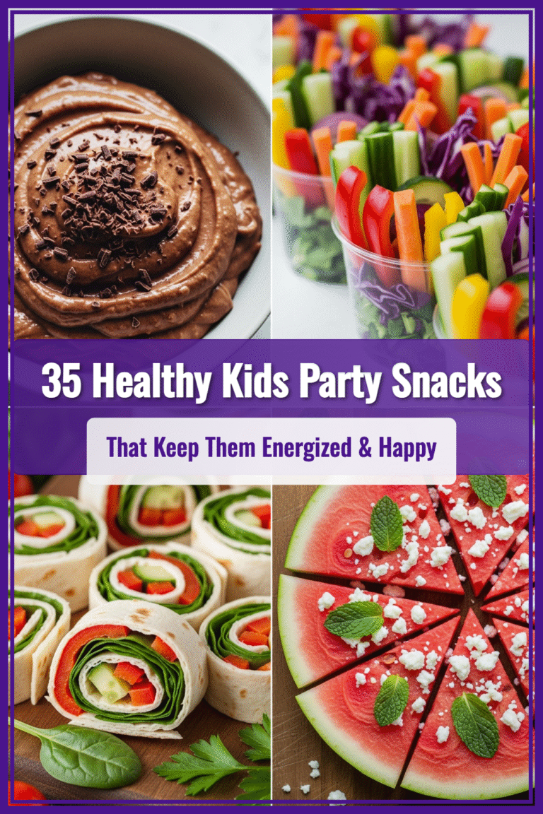 35 Healthy Kids Party Snacks That Keep Them Energized & Happy