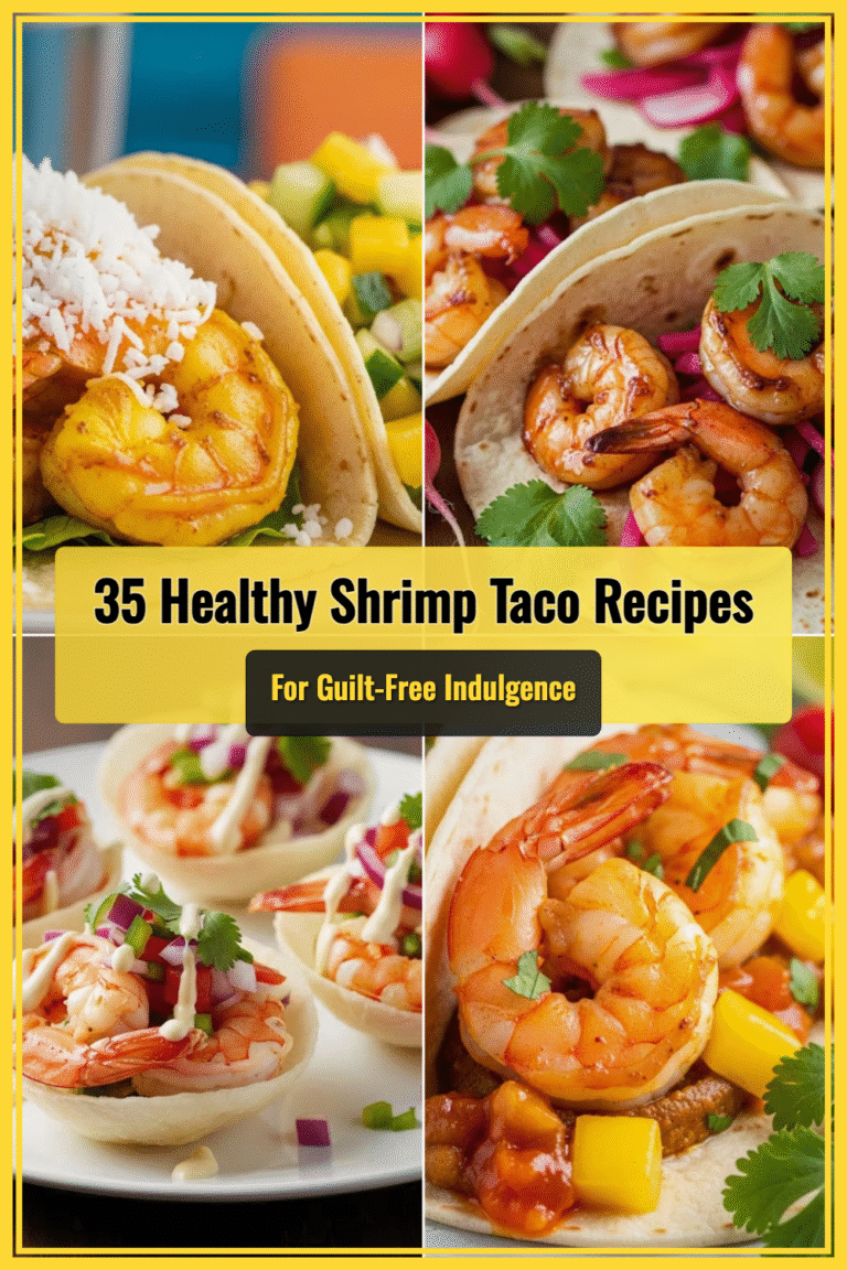 35 Healthy Shrimp Taco Recipes for Guilt-Free Indulgence