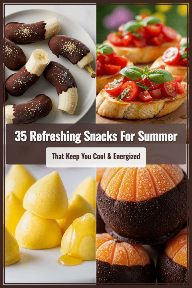 35 Refreshing Snacks For Summer That Keep You Cool & Energized