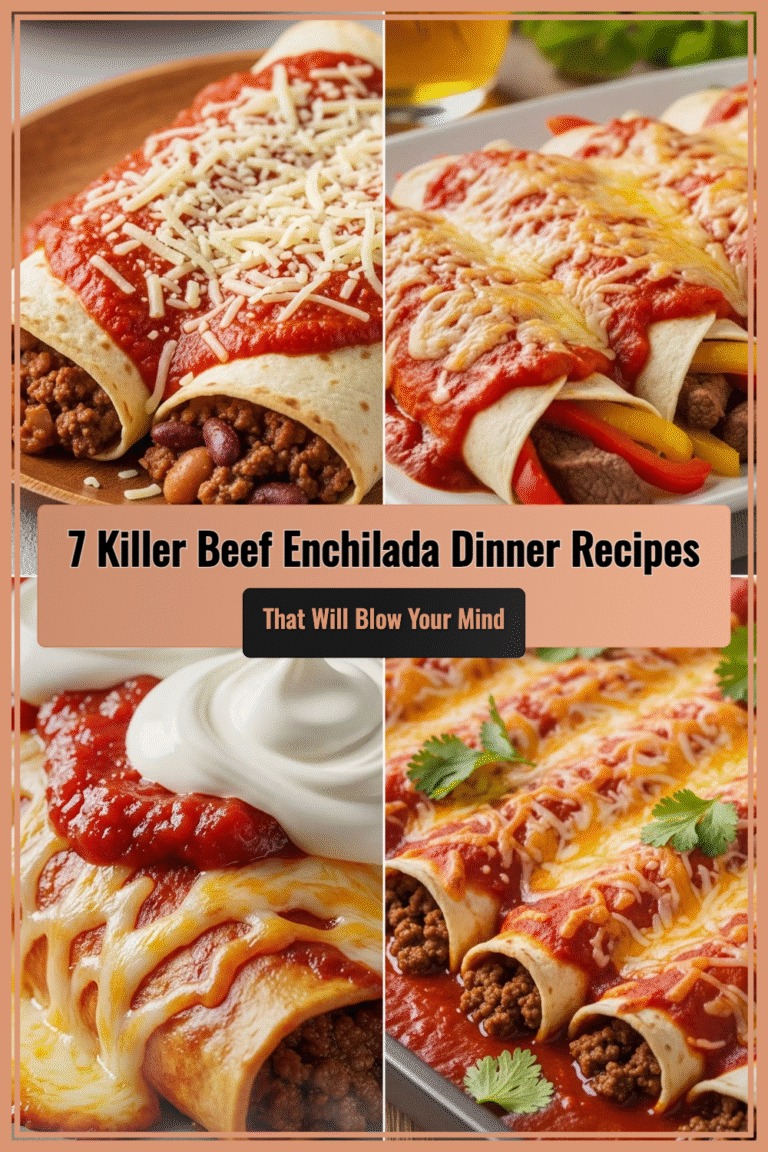 7 Killer Beef Enchilada Dinner Recipes That’ll Blow Your Mind