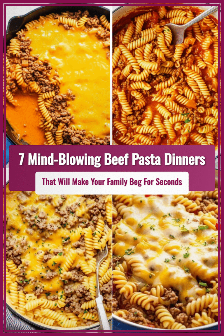 7 Mind-Blowing Beef Pasta Dinners That’ll Make Your Family Beg for Seconds