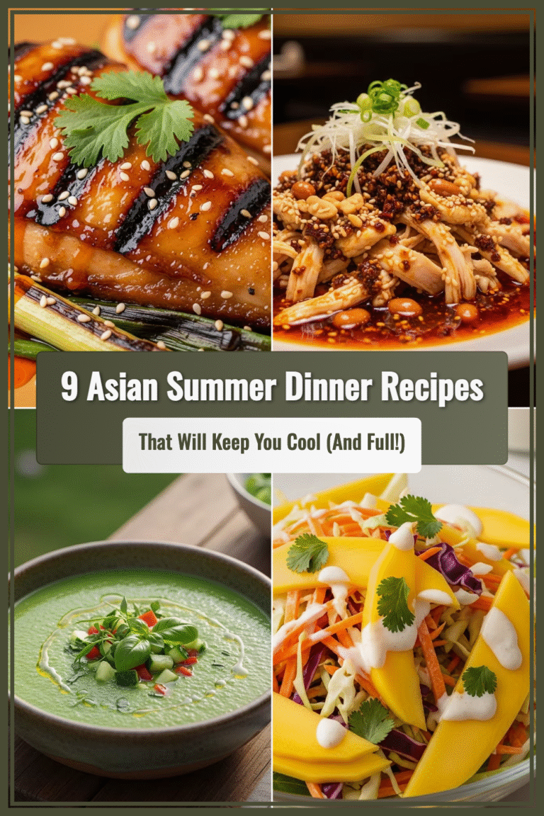 9 Asian Summer Dinner Recipes That’ll Keep You Cool (and Full!)