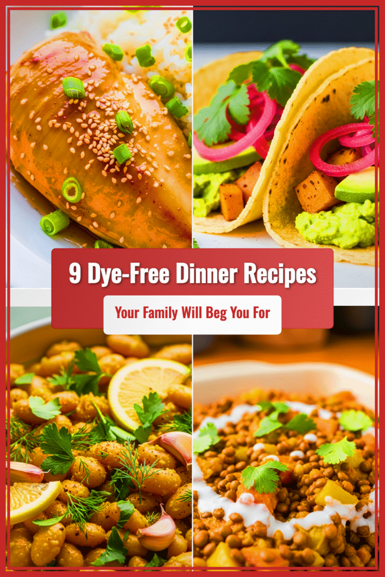 9 Dye-Free Dinner Recipes Your Family Will Beg You For