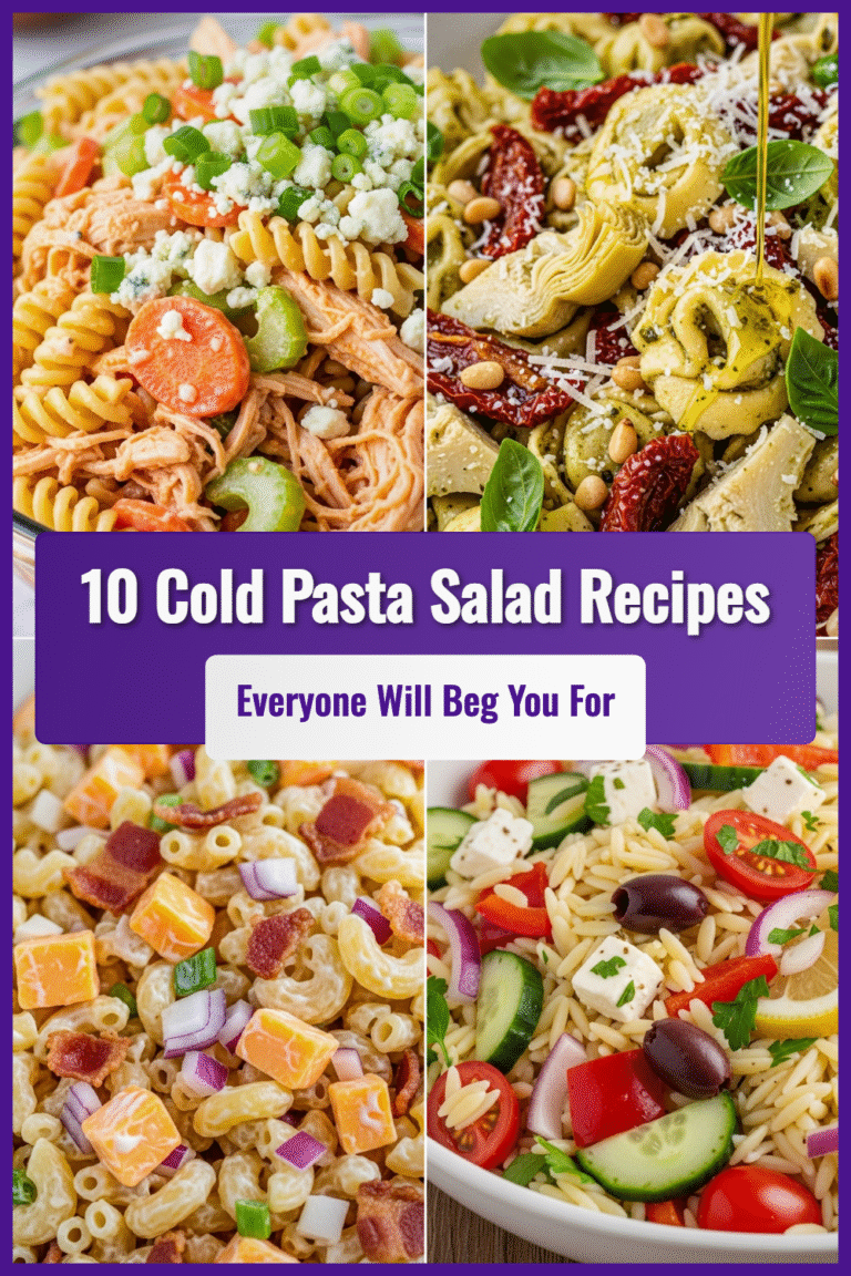 10 Cold Pasta Salad Recipes Everyone Will Beg You For
