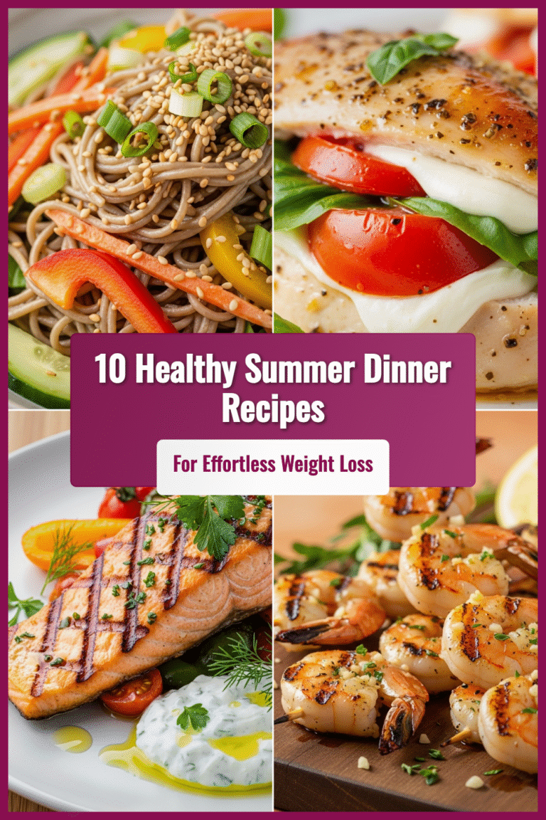 10 Healthy Summer Dinner Recipes for Effortless Weight Loss