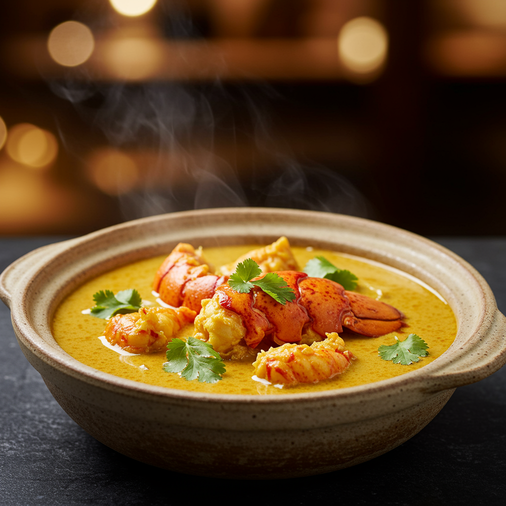 1. Classic Coconut Lobster Curry