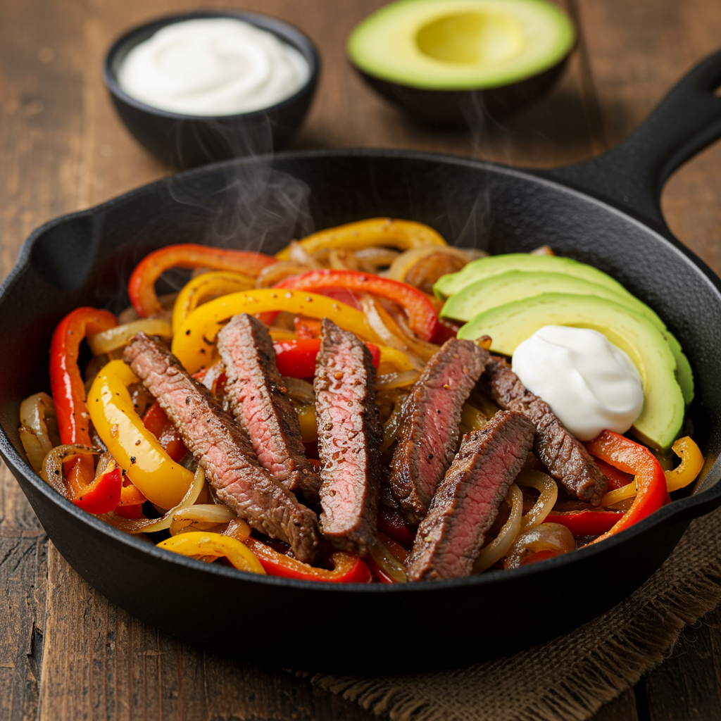 1: Classic Keto Fajita Steak