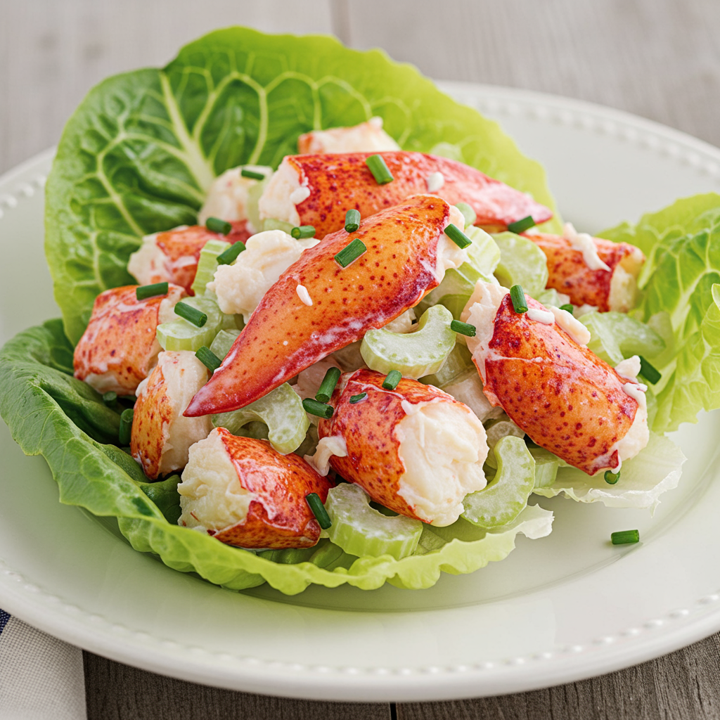 1. Classic New England Lobster Salad