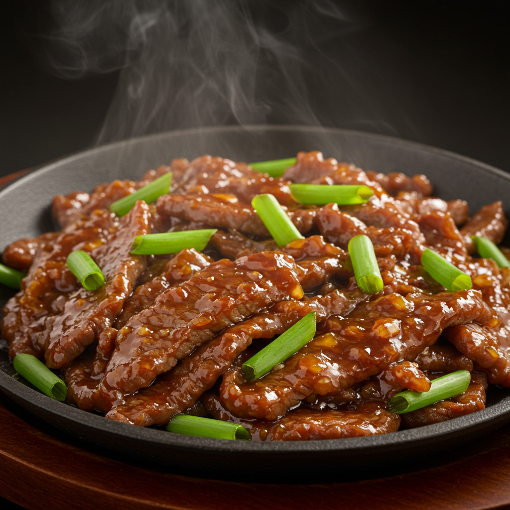 1. Classic Mongolian Beef