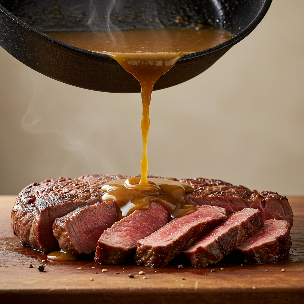 1. Classic Pan Dripping Steak Gravy
