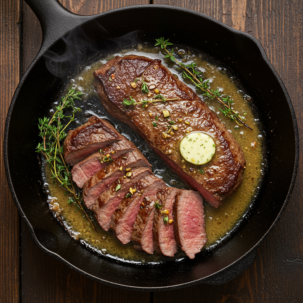 1: Classic Pan-Seared Venison Steaks