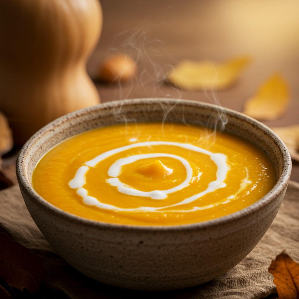 1. Creamy Butternut Squash Soup
