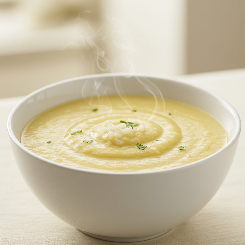 1. Creamy Chicken and Rice Soup