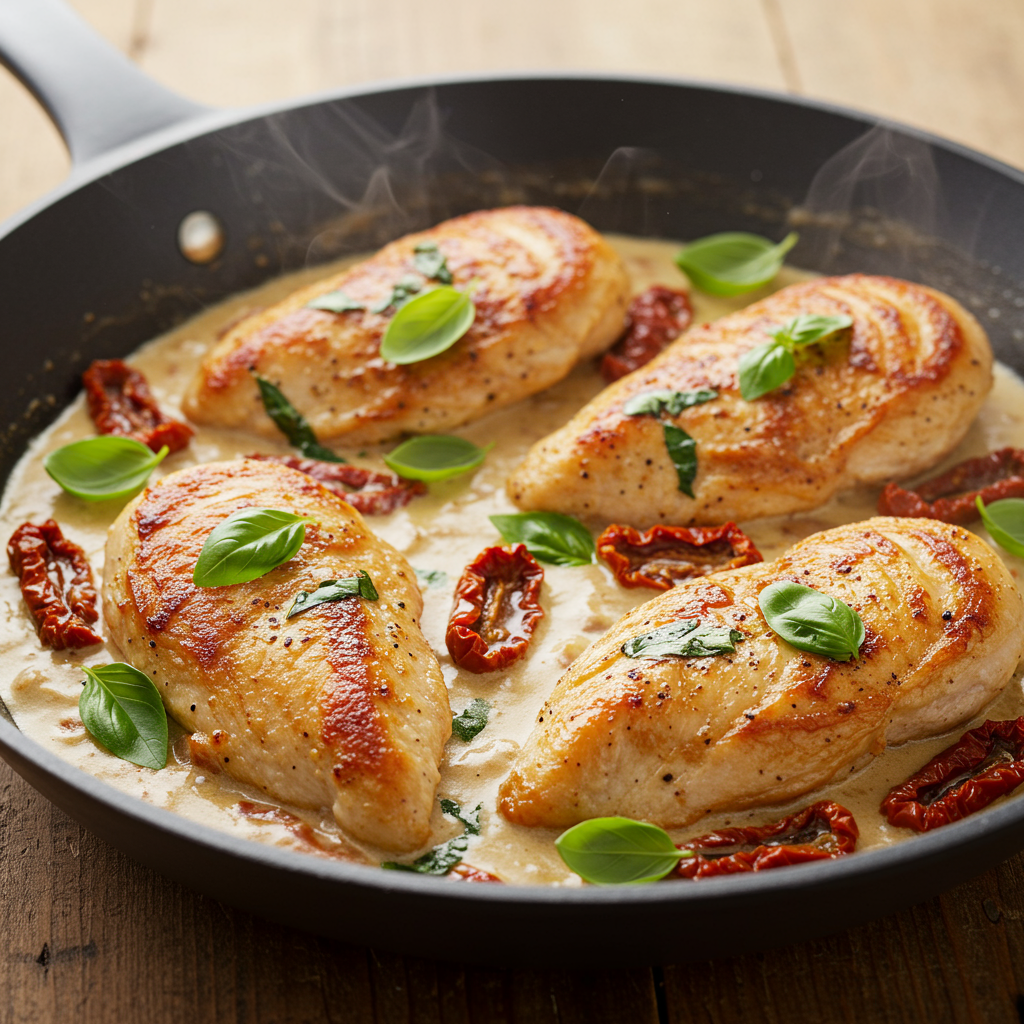1. Creamy Tuscan Marry Me Chicken
