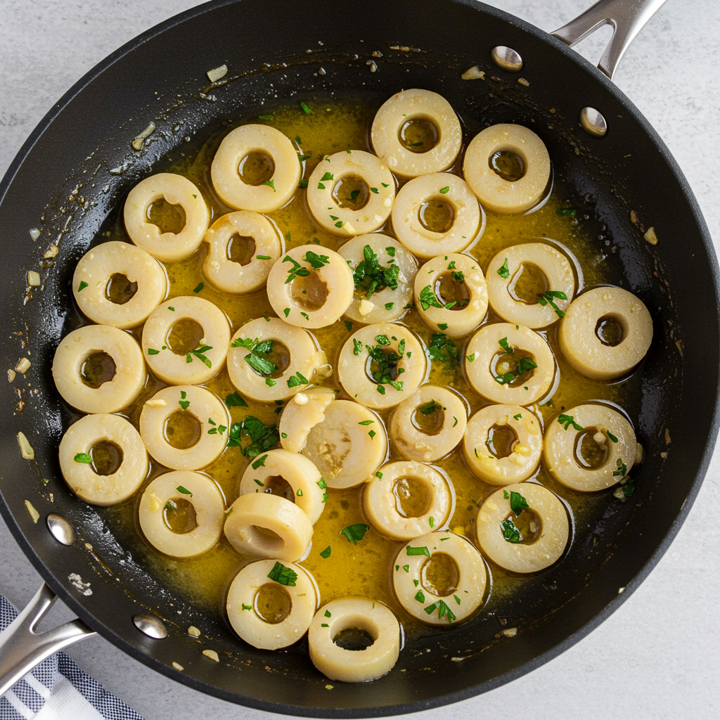1. Garlic Butter Heart of Palm Lobster