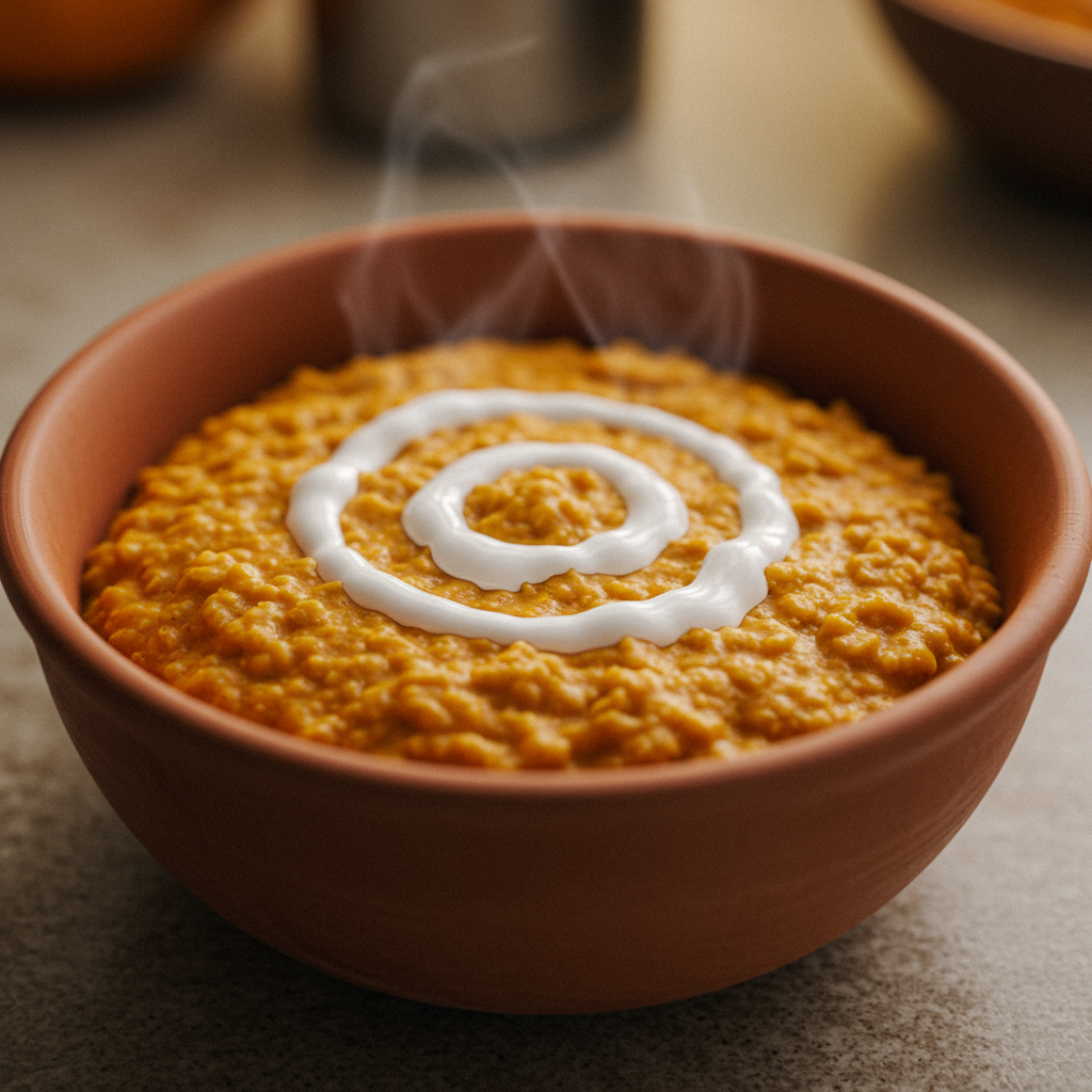 1. The Classic Stovetop Pumpkin Pie Oatmeal