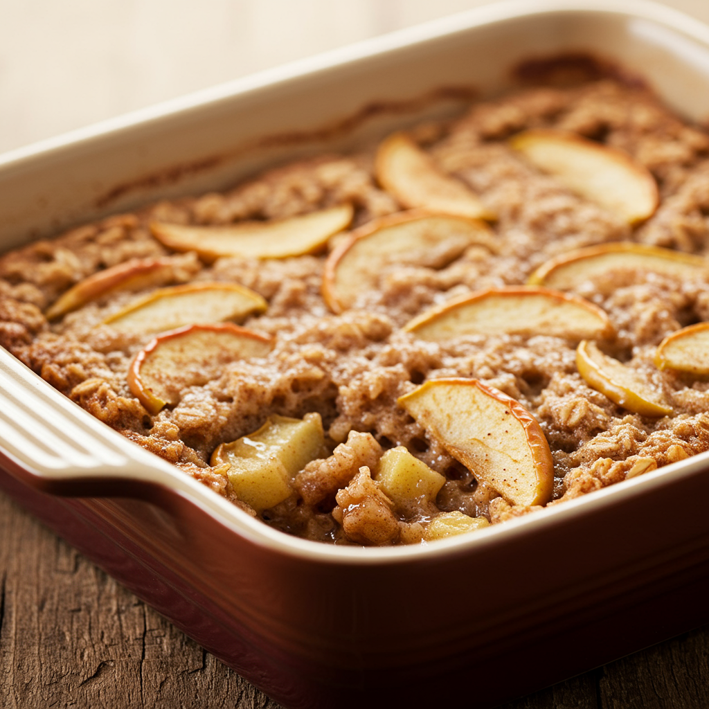 2. Apple Cinnamon Baked Oatmeal