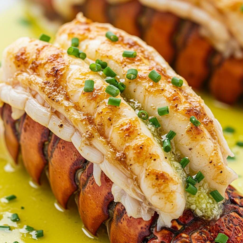 2. Butter Broiled Florida Spiny Lobster Tails