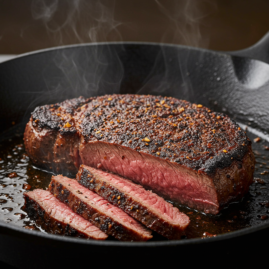 2: Cajun-Spiced Strip Steak