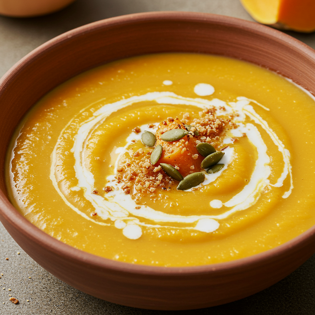 2. Creamy Dreamy Butternut Squash Soup