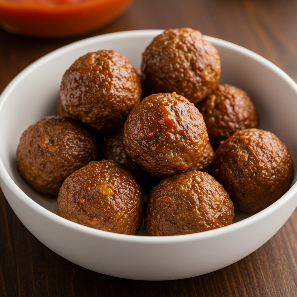 2. Crispy Air Fryer Beef Meatballs