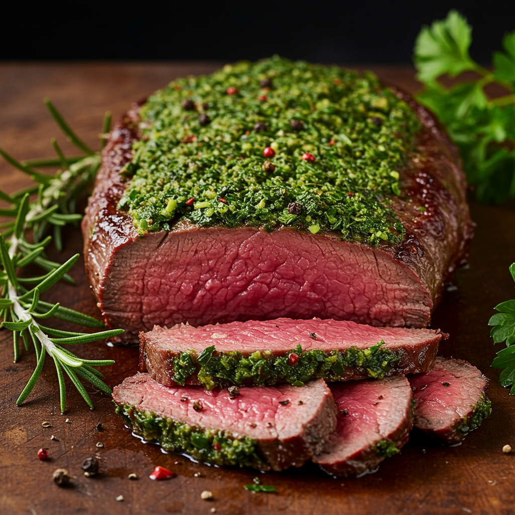 2: Herb-Crusted Venison with Rosemary