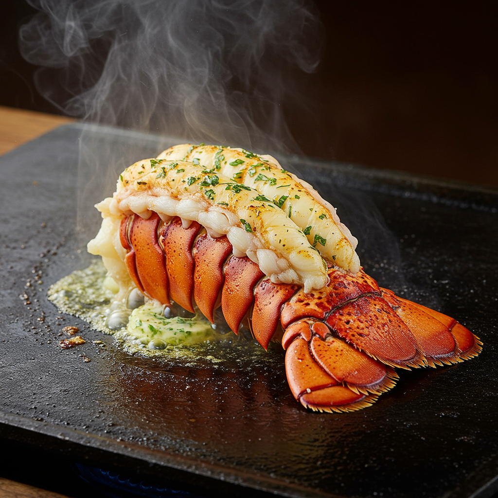 2. Lemon Herb Hibachi Lobster