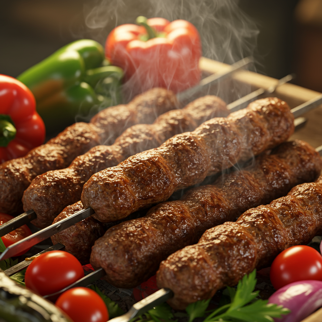 2. Middle Eastern Spiced Beef Kebabs