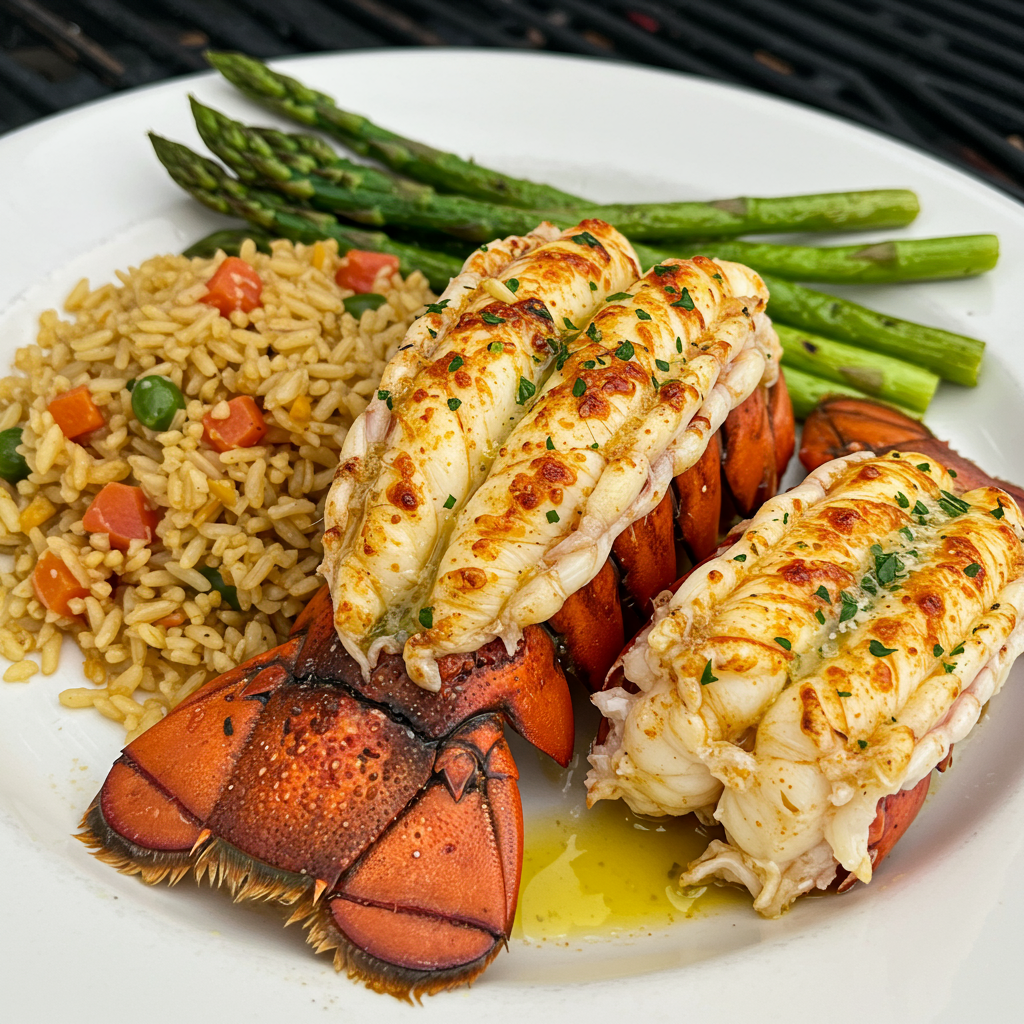 2. Perfect Grilled Lobster Tails