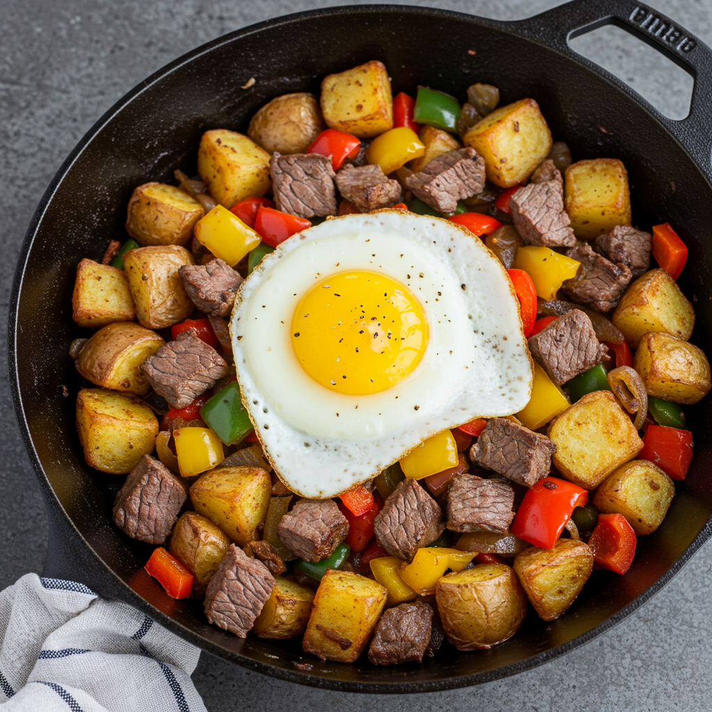 2. Steak and Potato Hash