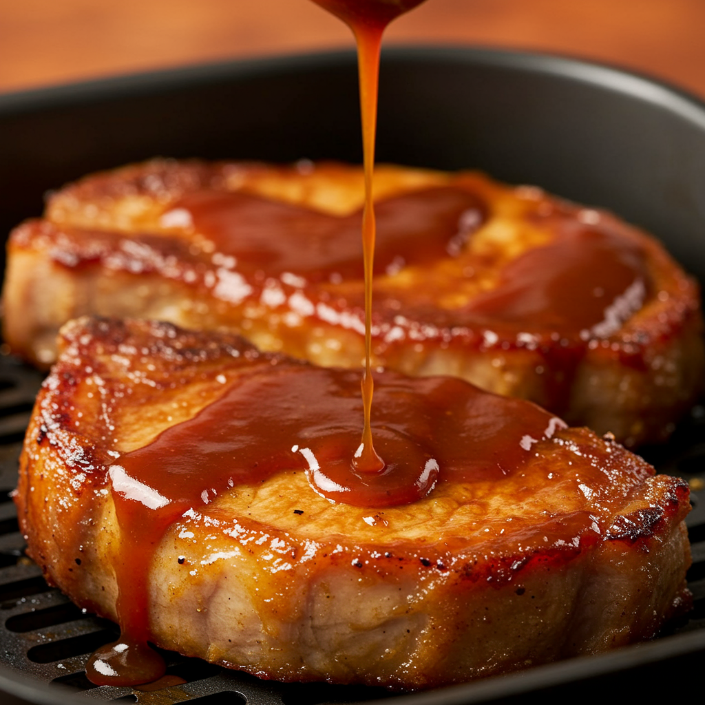 3. Air Fryer BBQ Pork Chops