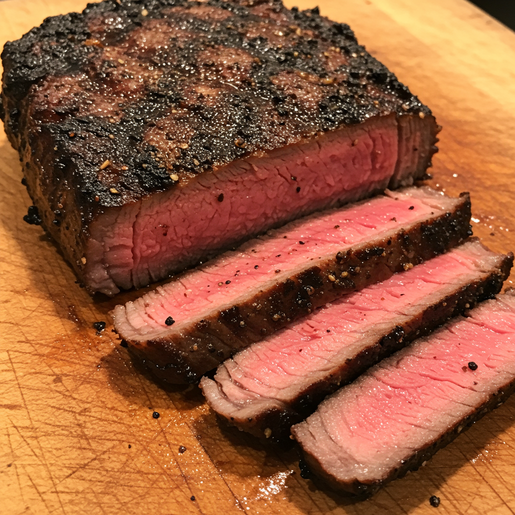 3. Coffee-Rubbed Strip Steak