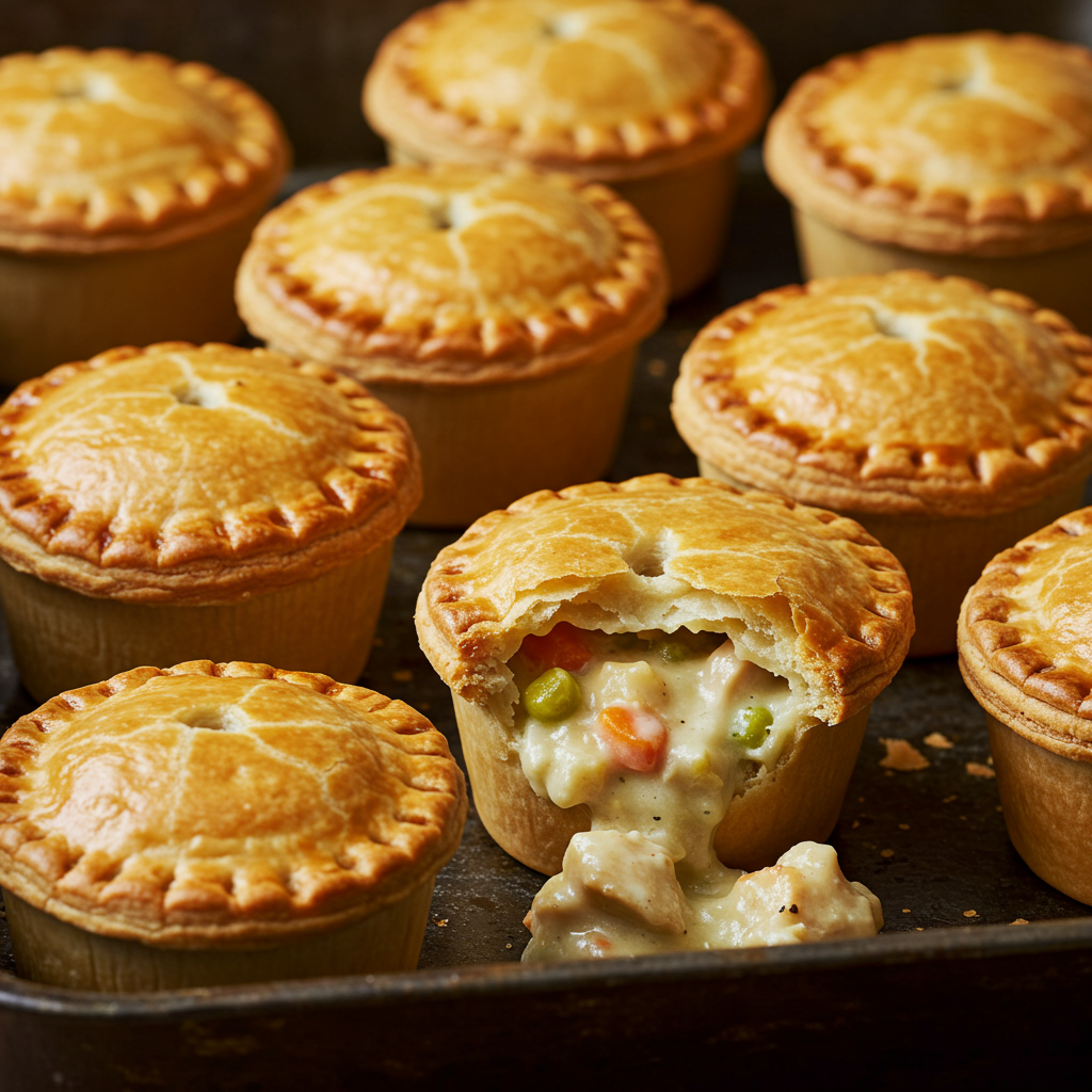 3. Creamy Chicken Potpies