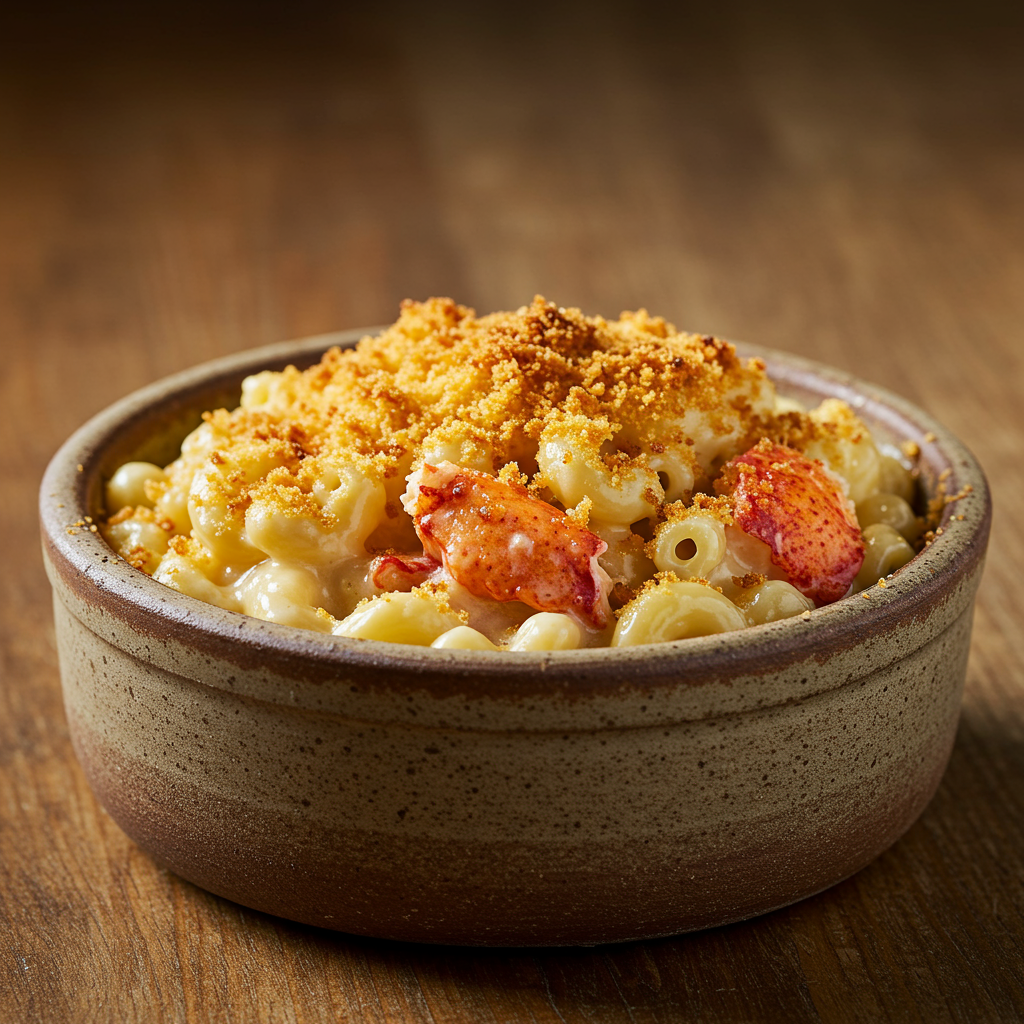 3. Creamy Lobster Mac and Cheese