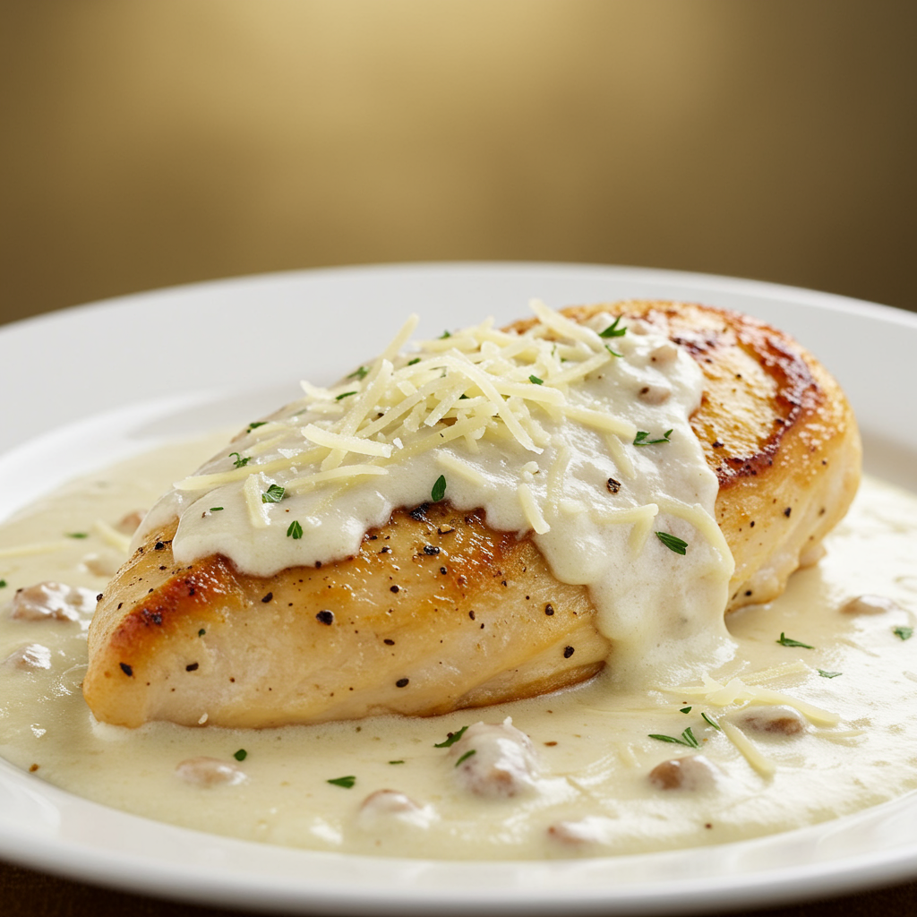 3. Creamy Parmesan Chicken