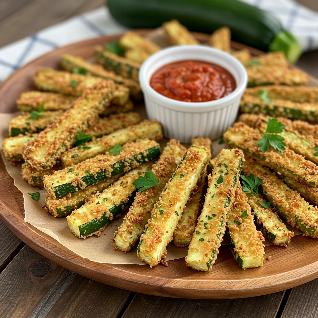 3. Crispy Baked Zucchini Fries
