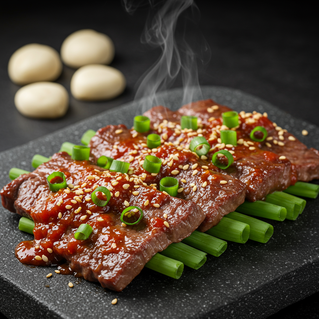 3. Korean BBQ Beef Kebabs